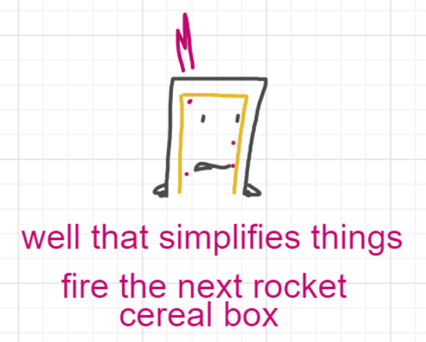 A panel from Ready Oar Knot, episode three of the Board Boards object show by Furretwalk/WalkingFurret.